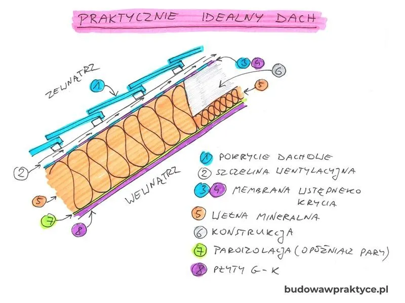 Czy dach może być uznany za przegrodę budowlaną w Twoim projekcie?