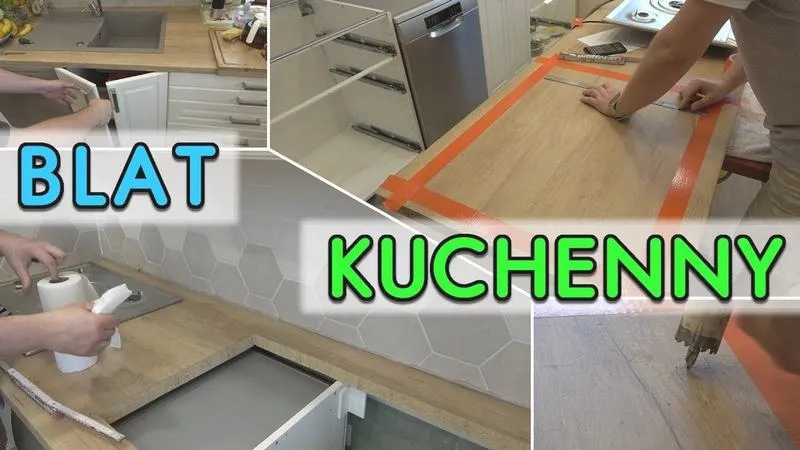 Ile kosztuje wymiana kuchennego blatu? Ceny materiałów i robocizny