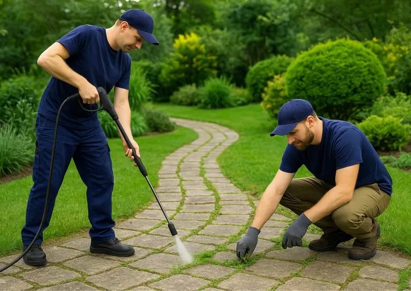 Jak łatwo i skutecznie pozbyć się trawy z kostki brukowej?
