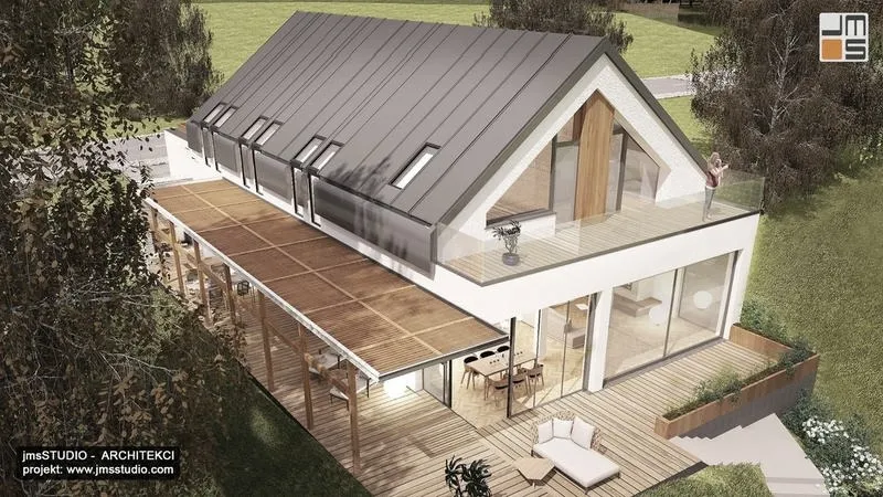 Jak obliczyć, ile drewna na dach dwuspadowy będzie potrzebne?