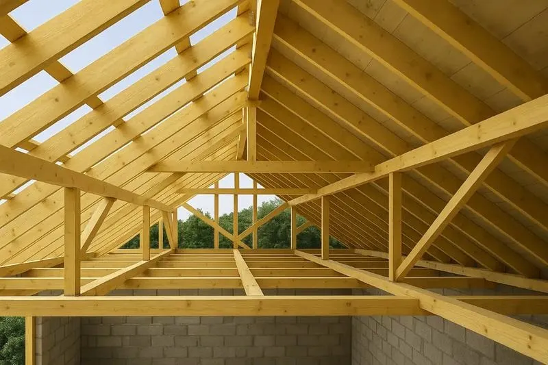 Jak obliczyć m3 drewna na dach? Wzór, przykład i zapas materiału