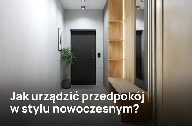 Przedpokój: Jak wybrać między tapetą a farbą?