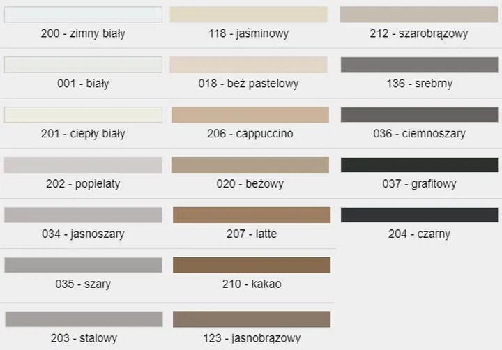 Fugi do jasnych płytek