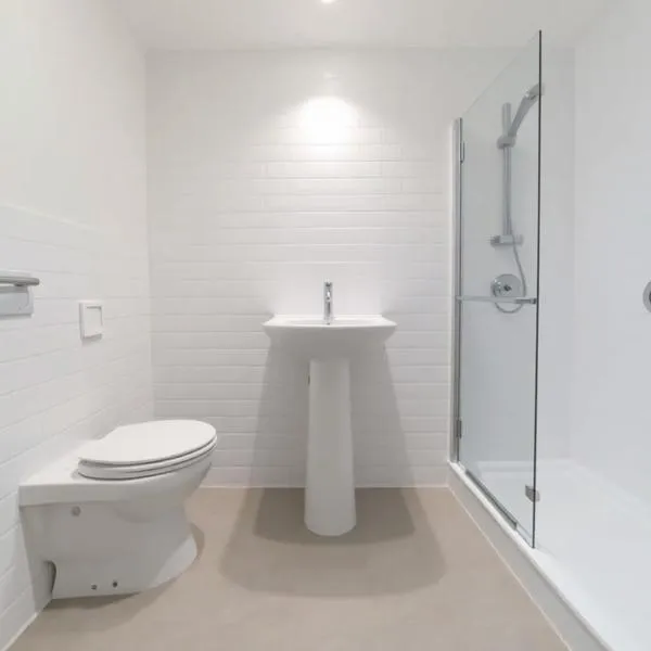 Hotelowa wspólna łazienka