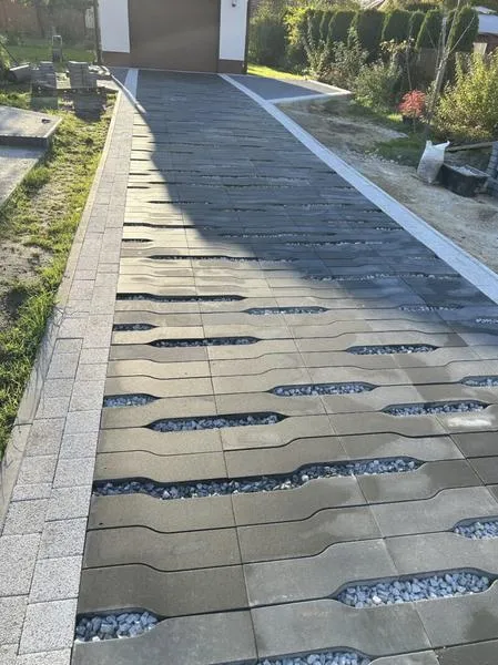 Kostka brukowa na tarasie