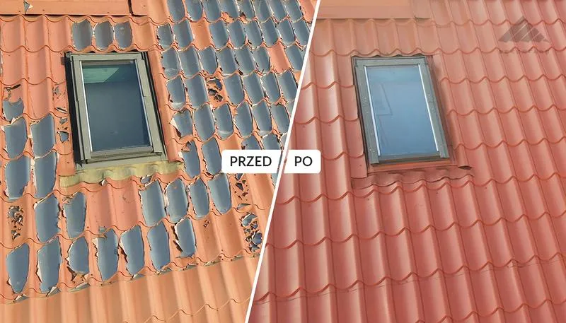 Koszt malowania dachu