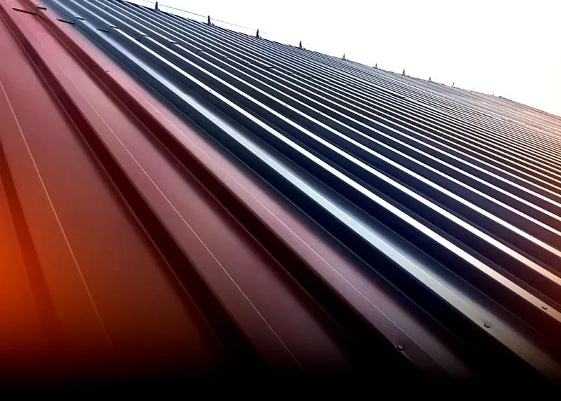 Malowanie dachu z blachy