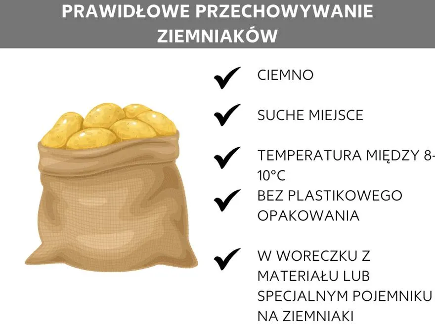 Metody przechowywania ziemniaków