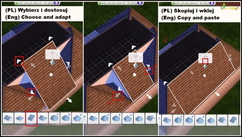 Poddasze w The Sims 4