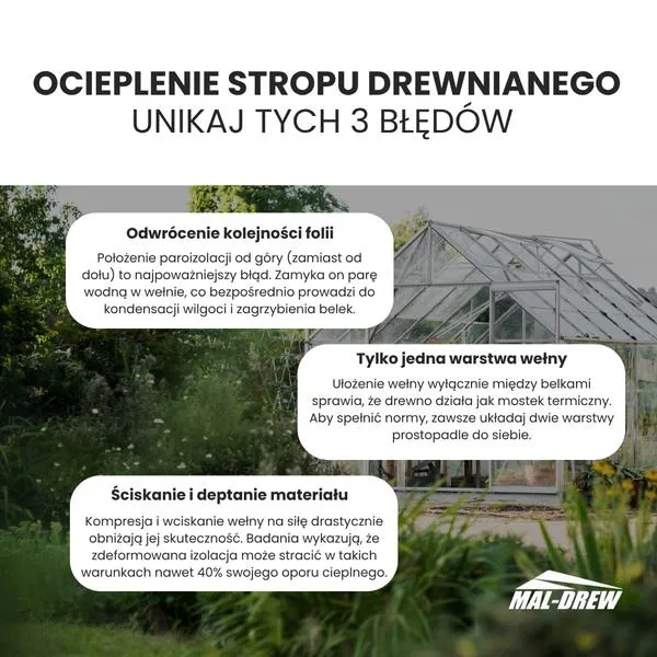 Podlewanie stropu