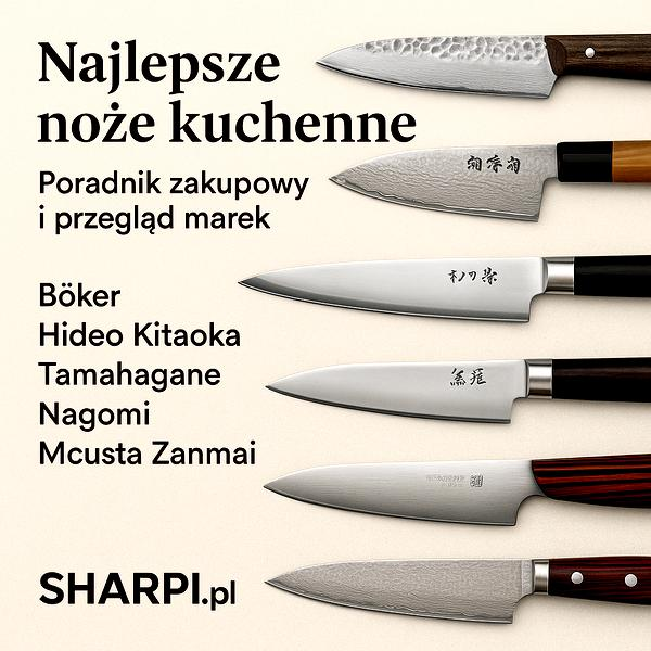 Rodzaje noży kuchennych