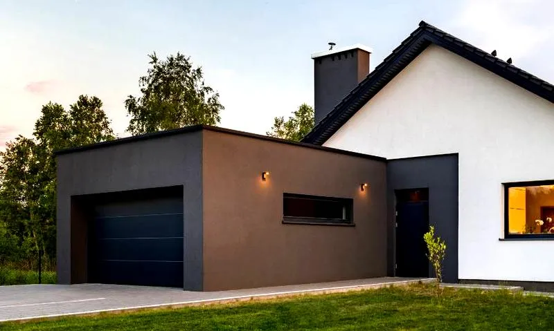 Taras nad garażem