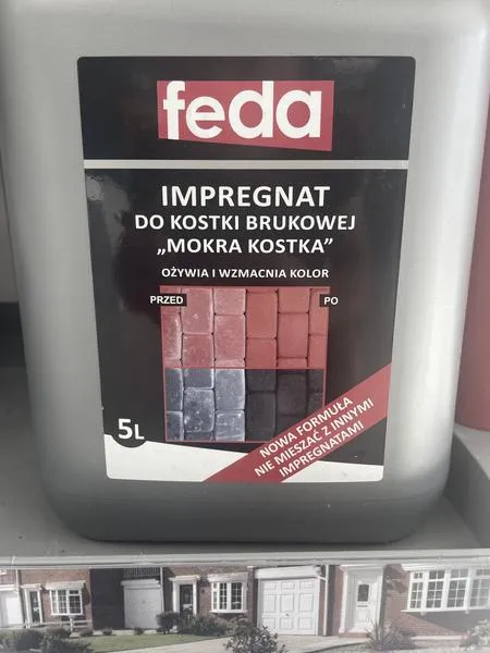 Trwały połysk kostki brukowej