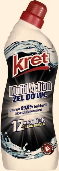 Używanie kreta do toalety