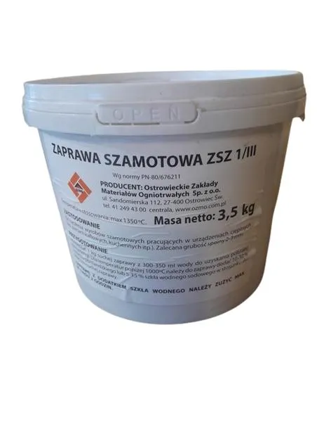 Zaprawa szamotowa